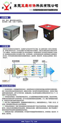 洪鷹 油煙凈化器 藍之安系列